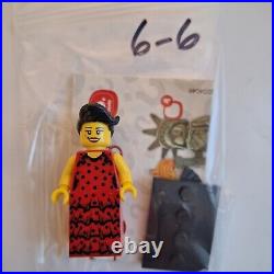 LEGO 8827 Series 6 Minifigures Complete 2012 Set 100% With Accessories & Stands