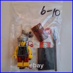 LEGO 8827 Series 6 Minifigures Complete 2012 Set 100% With Accessories & Stands