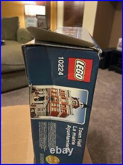 LEGO Creator Town Hall #10224 (RETIRED) Vintage NIB Sealed. Condition is New