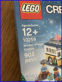 LEGO Winter Village Station & Winter Holiday Train Sets 10254 & 10259 NEW Sealed