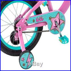 LOL Suprise Kids Bike 16-inch Wheel Girls Pink Outdoor Play Toys
