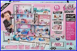 LOL Surprise Real Wood House With 85+ Surprises Interactive Doll House Girls Toys