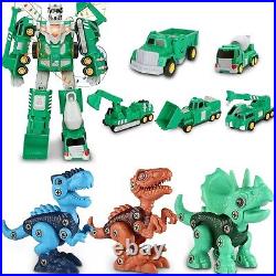 Laradola Toys for 3 4 5 6 7 8 Year Old Boys, Take Apart Dinosaur Toys for Kid