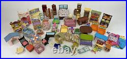 Large Lot Of FISHER PRICE LOVING FAMILY DOLLHOUSE FURNITURE ACCESSORIES