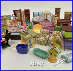 Large Lot Of FISHER PRICE LOVING FAMILY DOLLHOUSE FURNITURE ACCESSORIES