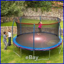 Large Pro Bounce Trampoline Bouncer Enclosure Protective Net For Kids Boy Girl