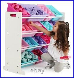 Large Toy Box Storage Chest Bin For Kids Room Playroom Organizer Wide Shelf Bins