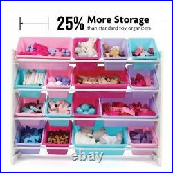 Large Toy Box Storage Chest Bin For Kids Room Playroom Organizer Wide Shelf Bins