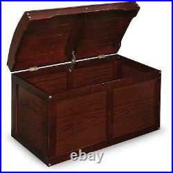 Large Wood Toy Box Bin Chest Storage Organizer Kids Huge Barrel Furniture Wooden
