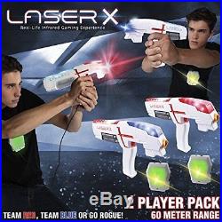 Laser Tag Set for Kids 2 Pack Gun Vest Boys Girls Outdoor Indoor with Voice Coach
