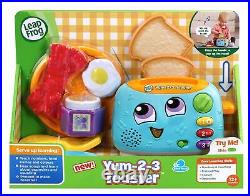 LeapFrog Yum-2-3 Toaster, Learning Toy with Sounds and Colours for Sensory Pl