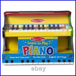Learn-To-Play Piano With 25 Keys & Color-Coded Songbook Toys for Age 3 To 5 Years