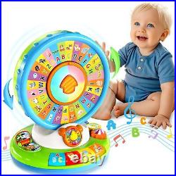 Learning Toy for Kids 1 2 3 Year Old Boys Girls Spin and Sing Alphabet Zoo wi