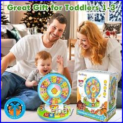 Learning Toy for Kids 1 2 3 Year Old Boys Girls Spin and Sing Alphabet Zoo wi