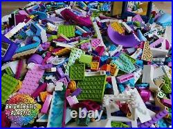 Lego 3kg (2550pc's!) 100% Friends Girls Pastel Bricks Creativity Packs Bulk MIX
