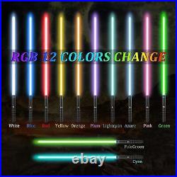 Lightsaber Toy Boy Girl Birthday Gift 2-in-1 Detachable USB C Charge Light Saber