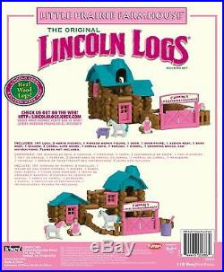 Lincoln Logs Little Prairie Farmhouse For Girls. New. Collectable & Rare