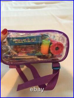 Lisa Frank Unicorn Plastic Backpack With Original Toys Never Been Used