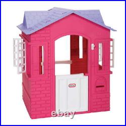 Little Tikes Cape Cottage House, Pink Pretend Playhouse for Girls Boys