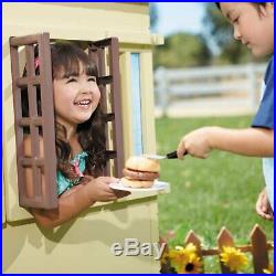 Little Tikes Outdoor Playhouse For Kids Toddler Toys Cottage Girls Boys NEW
