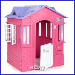 Little Tikes Outdoor Playhouse For Kids Toddler Toys Cottage Girls Pink Playroom