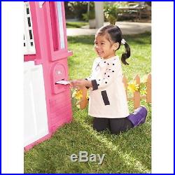 Little Tikes Outdoor Playhouse For Kids Toddler Toys Cottage Girls Pink Playroom
