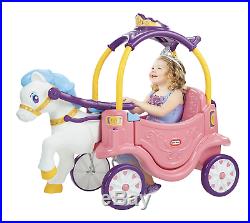 Little Tikes Parent Push Car Princess Wagon For Girls Birthday Present Toddlers