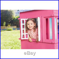Little Tikes Princess Cozy Cottage Outdoor Pink Playhouse Clubhouse Toy for Girl