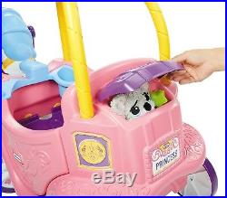 Little Tikes Princess Horse Carriage Baby Car Ride w Pony, For Girls, Outdoors