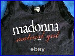 MADONNA VIRGIN TOUR SHIRT BOY TOY'85 SCREEN STARS MATERIAL GIRL PROMO vintage
