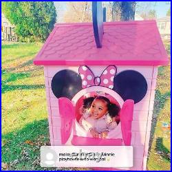 MINNIE MOUSE Plastic Indoor/Outdoor Pretend Playhouse Toy Girl EASY ASSEMBLY