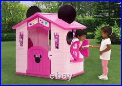 MINNIE MOUSE Plastic Indoor/Outdoor Pretend Playhouse Toy Girl EASY ASSEMBLY