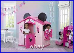 MINNIE MOUSE Plastic Indoor/Outdoor Pretend Playhouse Toy Girl SNAP-IN ASSEMBLY