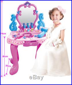 Makeup Set Simulation Dressing Table Princess Puzzle Girl Play House Toy For Kid