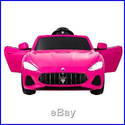 Maserati GranCabrio 12V Electric Kids Ride On Cars Motorized Vehicles for Girls