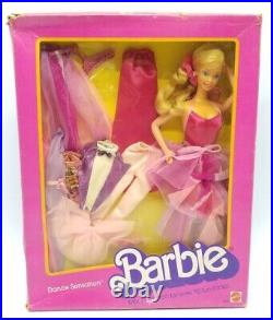 Mattel Barbie Doll Dance Sensation Giftset 9058 NRFB Vintage 1984 Scarce