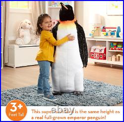 Melissa & Doug Giant Emperor Penguin Lifelike Plush Standing Stuffed Animal New