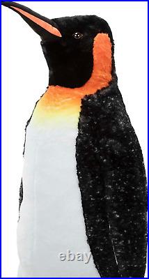 Melissa & Doug Giant Emperor Penguin Lifelike Plush Standing Stuffed Animal New