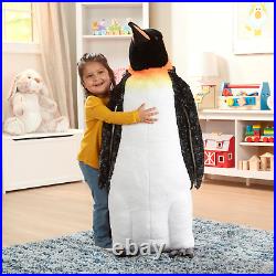 Melissa & Doug Giant Emperor Penguin Lifelike Plush Standing Stuffed Animal New