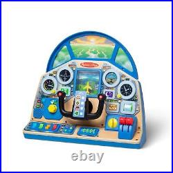 Melissa & Doug Pilot Dashboard Includes Play Headset Lights and Sounds New Toy