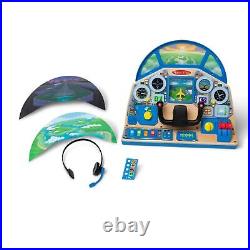 Melissa & Doug Pilot Dashboard Includes Play Headset Lights and Sounds New Toy