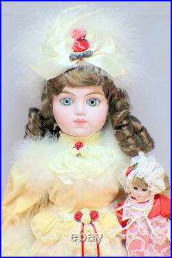 Merrie Gorham Christmas Edition By Susan Aiken 19 Porcelain Musical Doll 1987