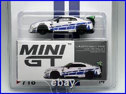 Mini GT 718 LB WORKS Nissan GT-R R35 Type 2 Rear Wing Ver 3 Salao DieCast 2024