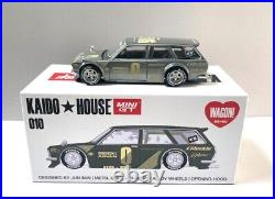 Mini GT x Kaido House 164 Datsun KAIDO 510 Wagon Green Model NIB KHMG010 chase