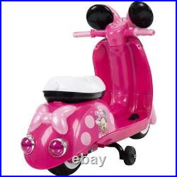 Minnie Mouse 6V Scooter Battery-Powered Ride-On Toy for Girls (1.5+ Years)