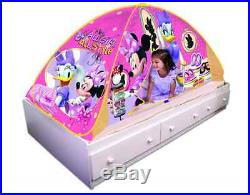 Minnie Mouse Bed Tent Kids Playhouse Princess Fun House Castle Toys Girls Gift