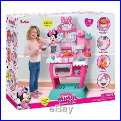 Minnie Mouse Kitchen Play Set Kids Girls Pink Pretend Toys Children Toddler Gift