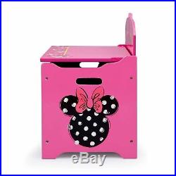 Minnie Mouse Toy Box Pink Boxes For Little Girls Lid Best Storage Chest Shelf