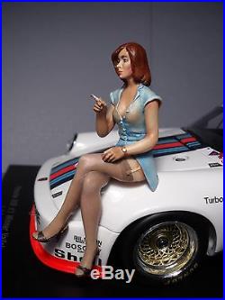 Miss 935 1/18 Painted Girl Figure By Vroom For Spark Or Autoart
