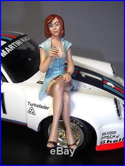 Miss 935 1/18 Painted Girl Figure By Vroom For Spark Or Autoart